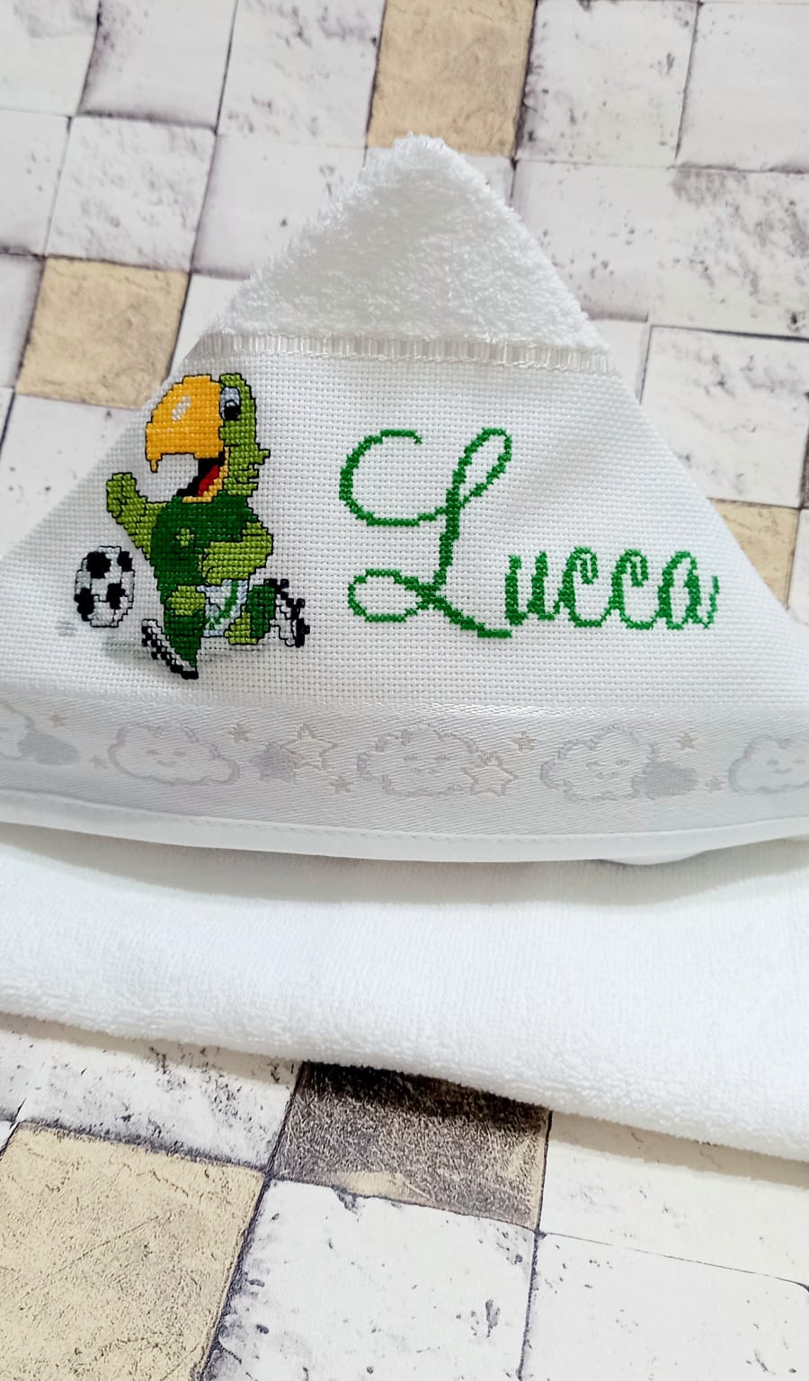 Toalha Capuz Lucas - Dinossauro