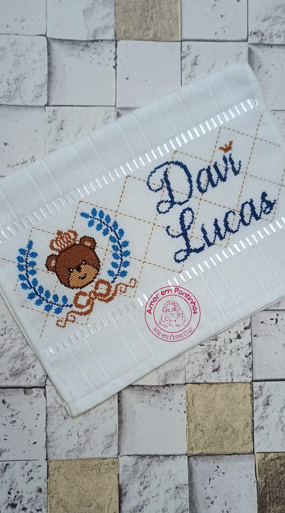 Toalha Lavabo Davi Lucas