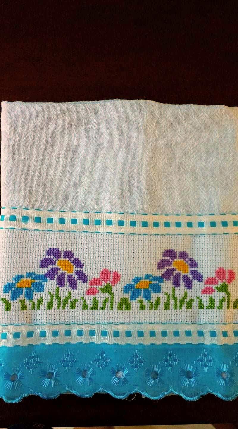 Pano de Prato Jardim de Flores