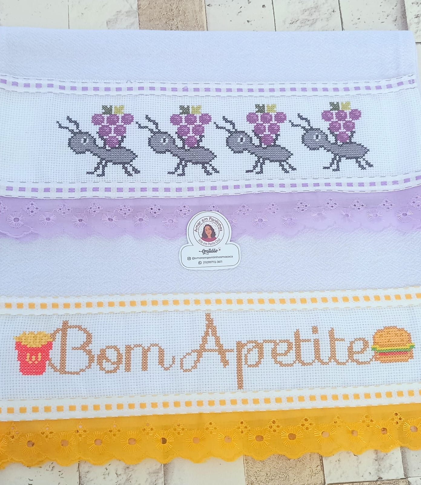 Kit Panos Formigas e Bom Apetite