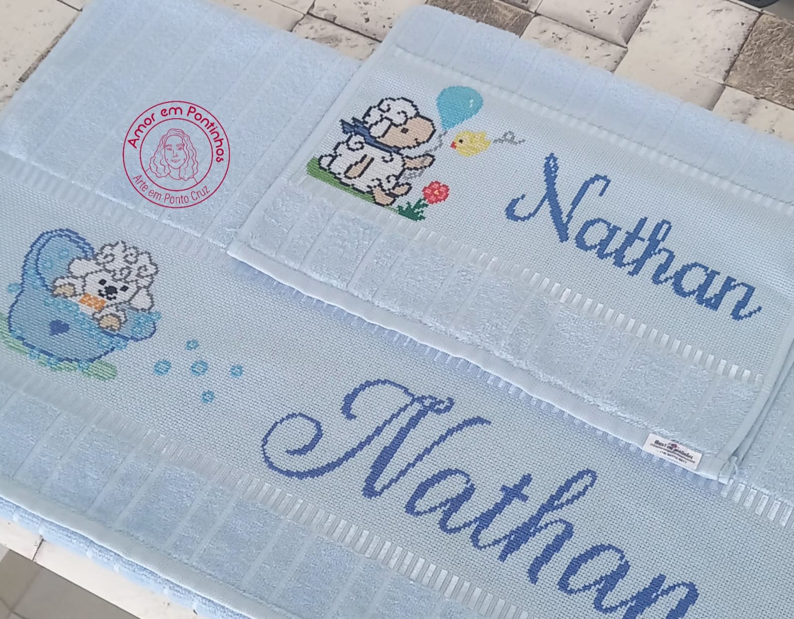 Kit Toalhas Nathan e Thales